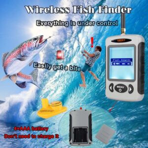 Lucky Portable Fish Finder Sonar Sensor Wireless